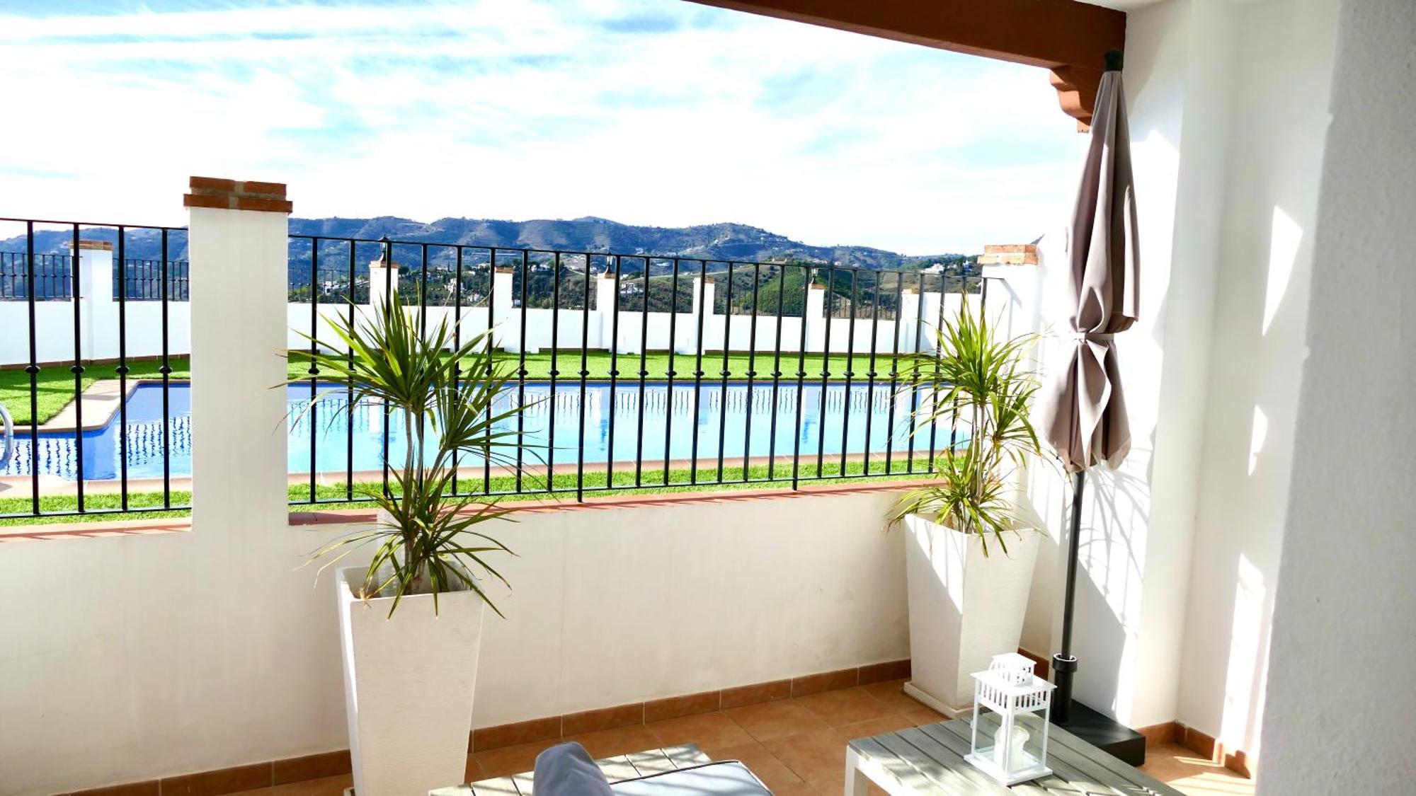 Casita Frigiliana - Stunning New Apartment With Views With Private Parking Space Екстериор снимка